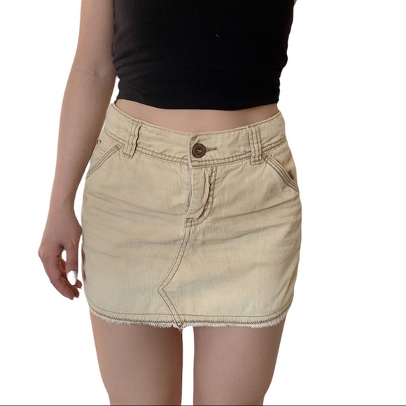 VINTAGE 2k MINI SKIRT AMERIAN EAGLE SIZE 2 - Picture 2 of 10